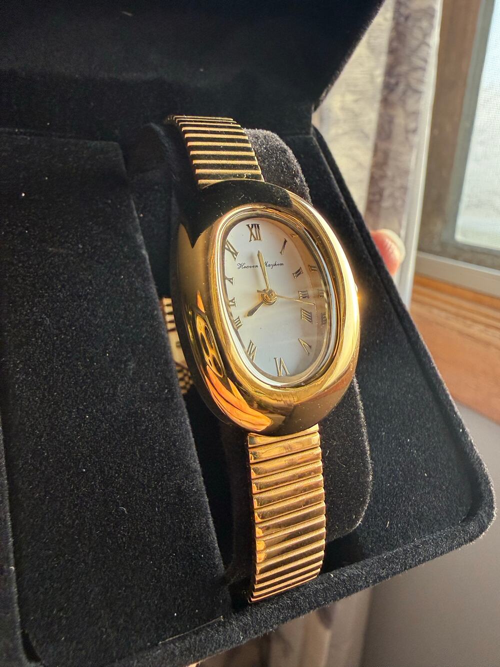 Heaven Mayhem The Amara Watch in Gold Luxe BNIB